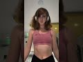 Workout Motivation Girl Dancing In Sports Bra With Headphones Workoutmotivation 