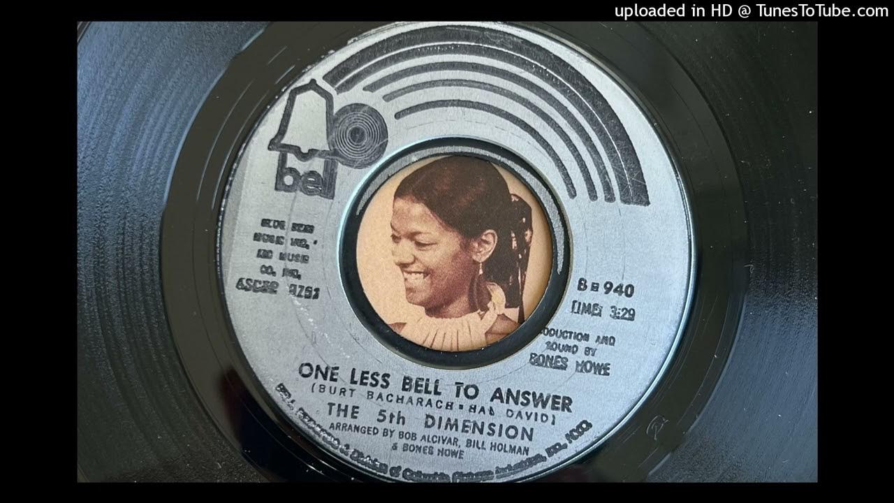 The 5th Dimension One Less Bell to Answer (Bell) 1970 YouTube