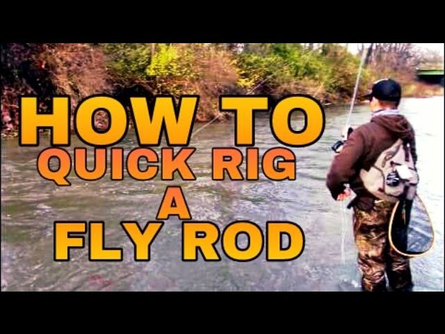 How to Rig Fly Rod for EASY and QUICK Leader Swap & Change - Guide Tip 