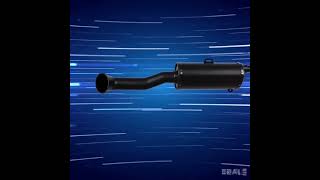 Electronic Valve Catback Exhaust For BMW 325i E92 3.0L Middle Rear Section Modified Exhaust Muffler