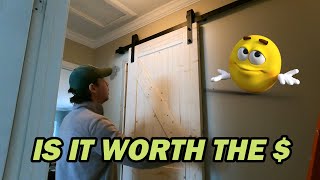Amazon CHEAPEST Barn Door Installation