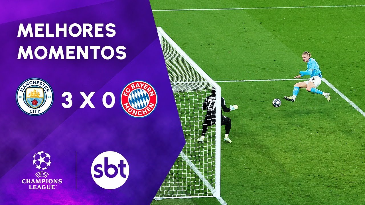 SBT confirma transmissão de Manchester City x Bayern pela Champions