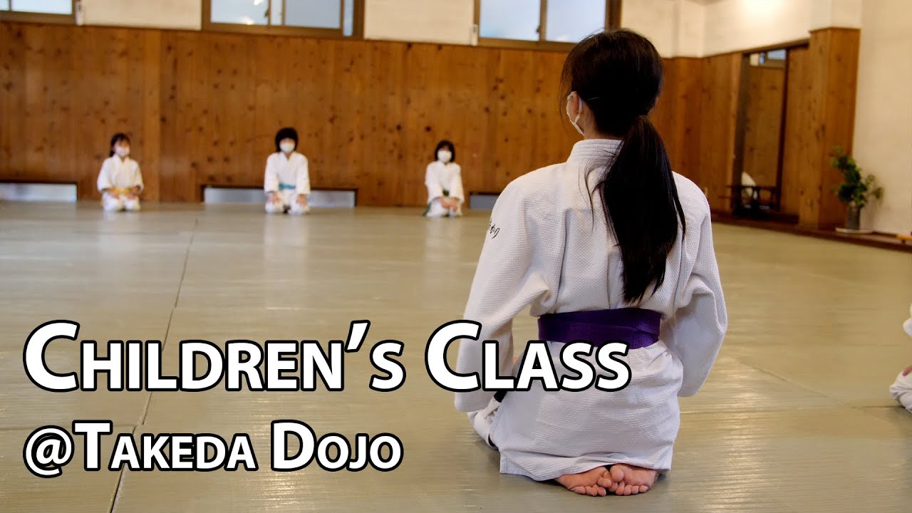 Aikido Kids Class 4k Takeda Daiyu 6th Dan Adult Class At Takeda Dojo Youtube