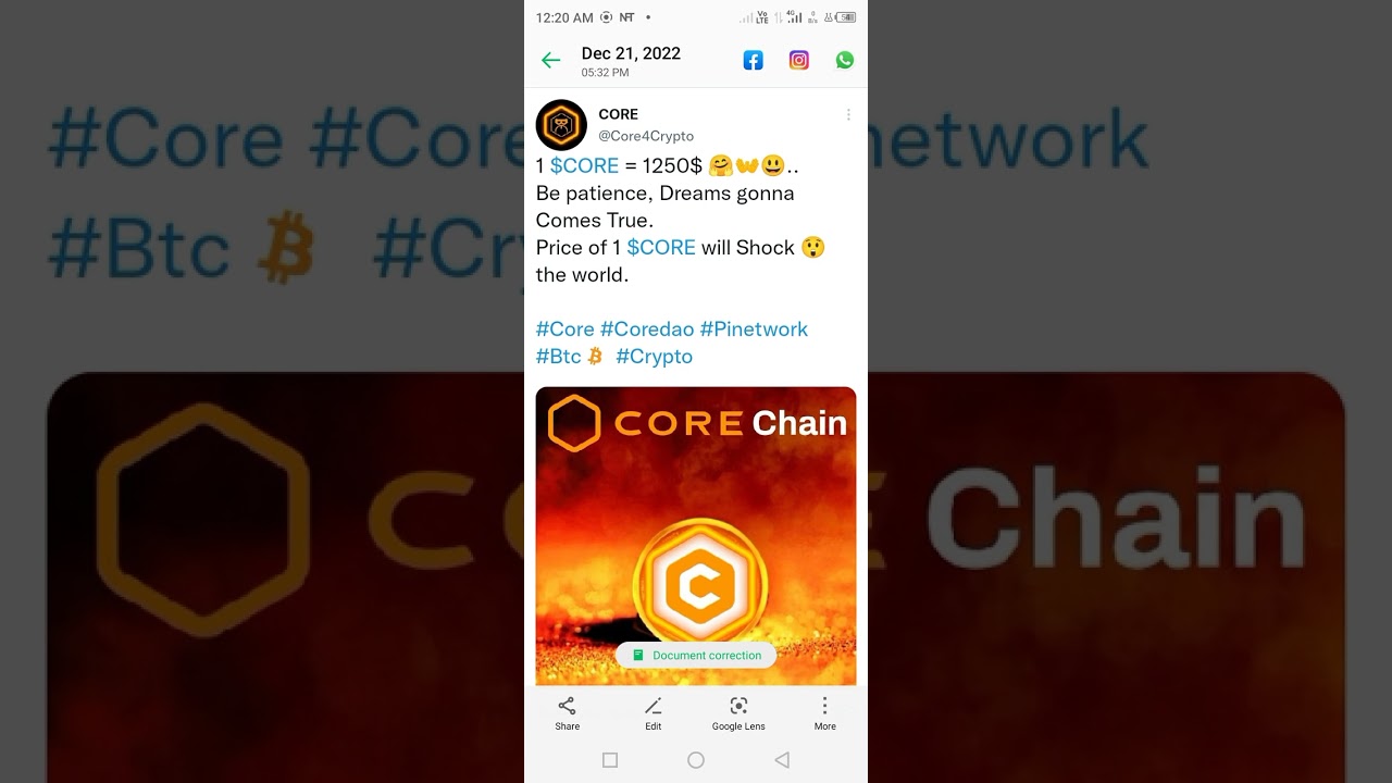 Core Satoshi btcs  new update  1Core =$1250 dollar 💵💰 WoW