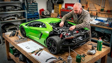 Man Builds a FULLY FUNCTIONAL $12,000 Scale LAMBORGHINI V12 RC | @septemberflow