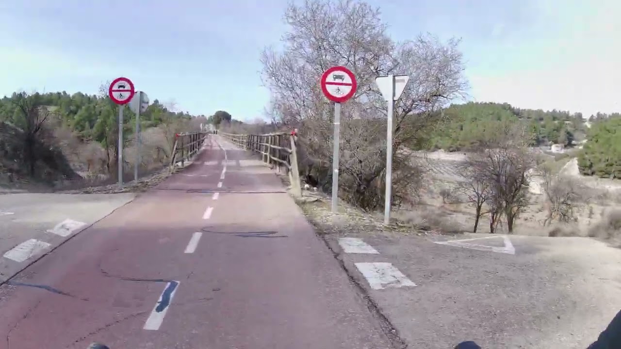 Full Vía Verde del Tajuña, Ida y vuelta.