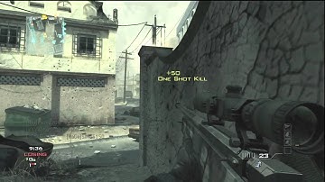MW3: ACROSS MAP NOSCOPE HIT MARKER