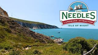 The Needles Attraction Isle of Wight | Walk down the Cliff!