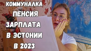 Жизнь в Эстонии.Коммунальные платежи в Эстонии 2023.Какие зарплаты,пенсии,пособия в Эстонии.Влог