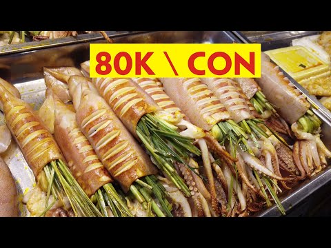 Mực nướng siêu ngon GIÁ CỰC RẺ | MÓN NGON MỖI NGÀY 2020 | Mua đặc sản 3 miền