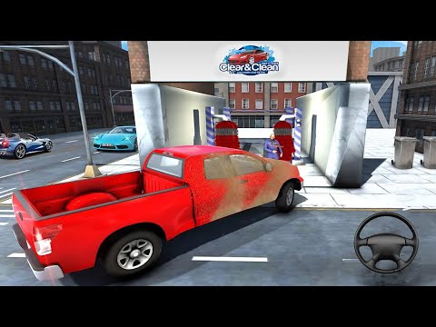 Real Car Wash Job Gas Station Car Parking Games Android Gameplay Youtube - car washgas station tycoon updates roblox