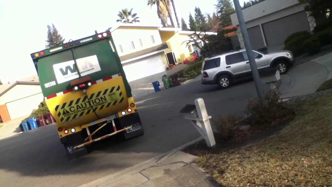 Brown Garbage Truck 12114 YouTube
