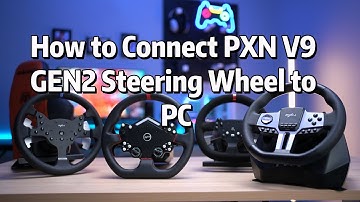 PXN V9 GEN2 Wheel Racing Simulator & PC Connection Tutorial. #pxn #simulator #racingwheel #tutorial