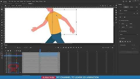 Adobe Animate CC 2022: Run Cycle Animation  | Flash Tutorial | 2d Animation | Hindi