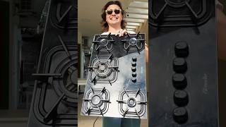 MEU FOGÃO ESTAVA VAZANDO GÁS - Consertando o cooktop