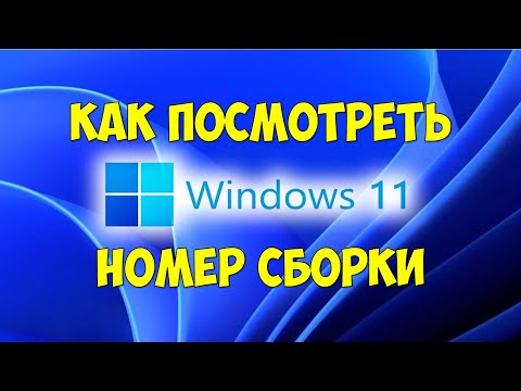Как посмотреть номер сборки Windows 11 на ПК 👉 Как узнать версию Виндовс 11 (2021)