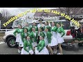 freezing our a** off at a st. patricks day parade