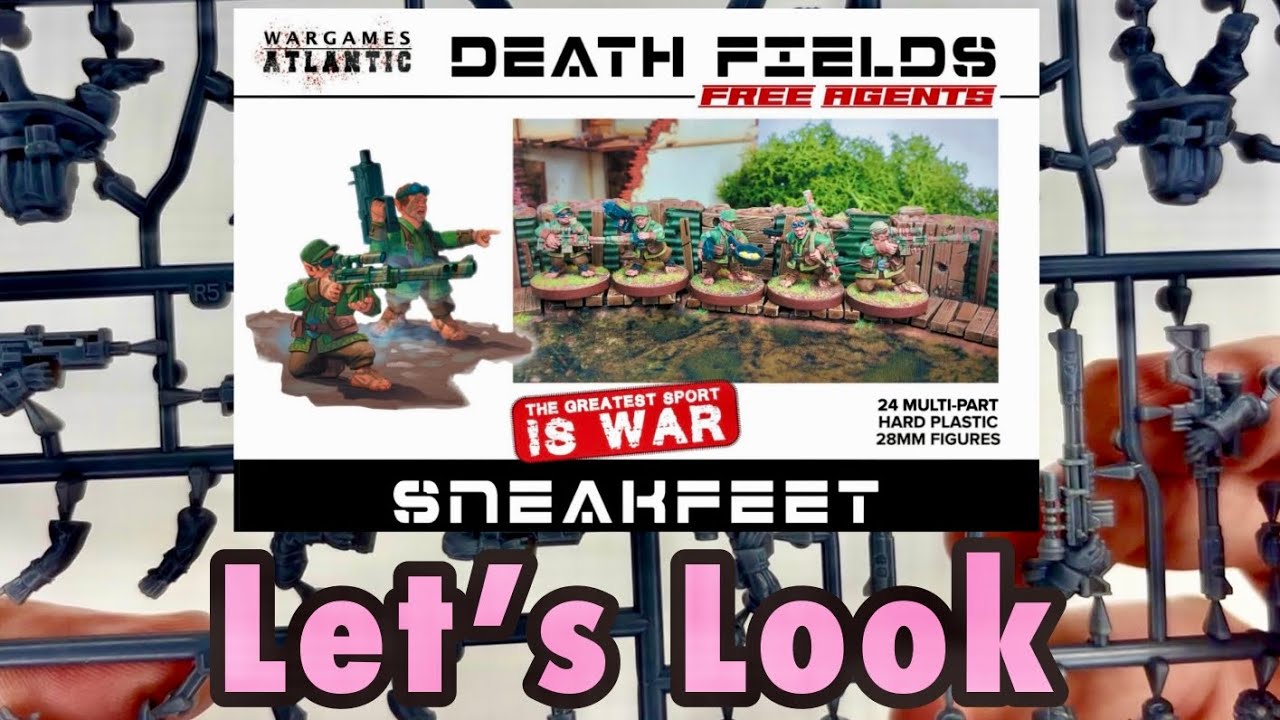 Bandit Jeu De Société Wargames Atlantic, Death Fields : SneakFeet Lot De 24 Figurines En Pour Wargame Fantastique Peinture Bandit Jeu De Société Wargames Atlantic, Death Fields : SneakFeet Lot De 24 Figurines En Pour Wargame Fantastique Peinture