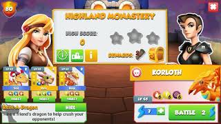 DRAGON MANIA LEGENDS - WON THE KORLOTH BOSS ON HEROIC MODE screenshot 5