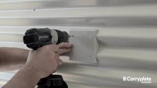 Exterior Abs Mounting Plates For Any Corrugated Cladding Profile