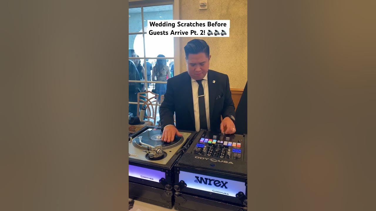 DJ Wrex Scratches at a Wedding Before Guests Arrive Pt. 2!