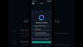 How to use Whatsapp Meta AI Chatbot ?  #2024 #shorts #whatsapp screenshot 4