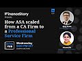 Building ASA, a leading CA Firm with 1000+ Professionals
