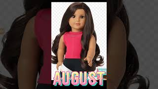 your birth month your american girl doll! #shorts #shortvideo