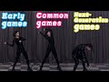Motion capture actress interpret games from three different eras