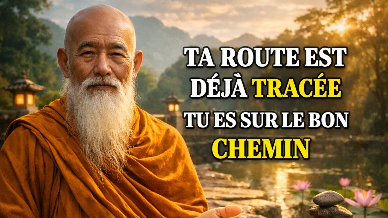 Ne T’INQUIÈTE plus car tu es sur le BON CHEMIN | sagesse boudhiste