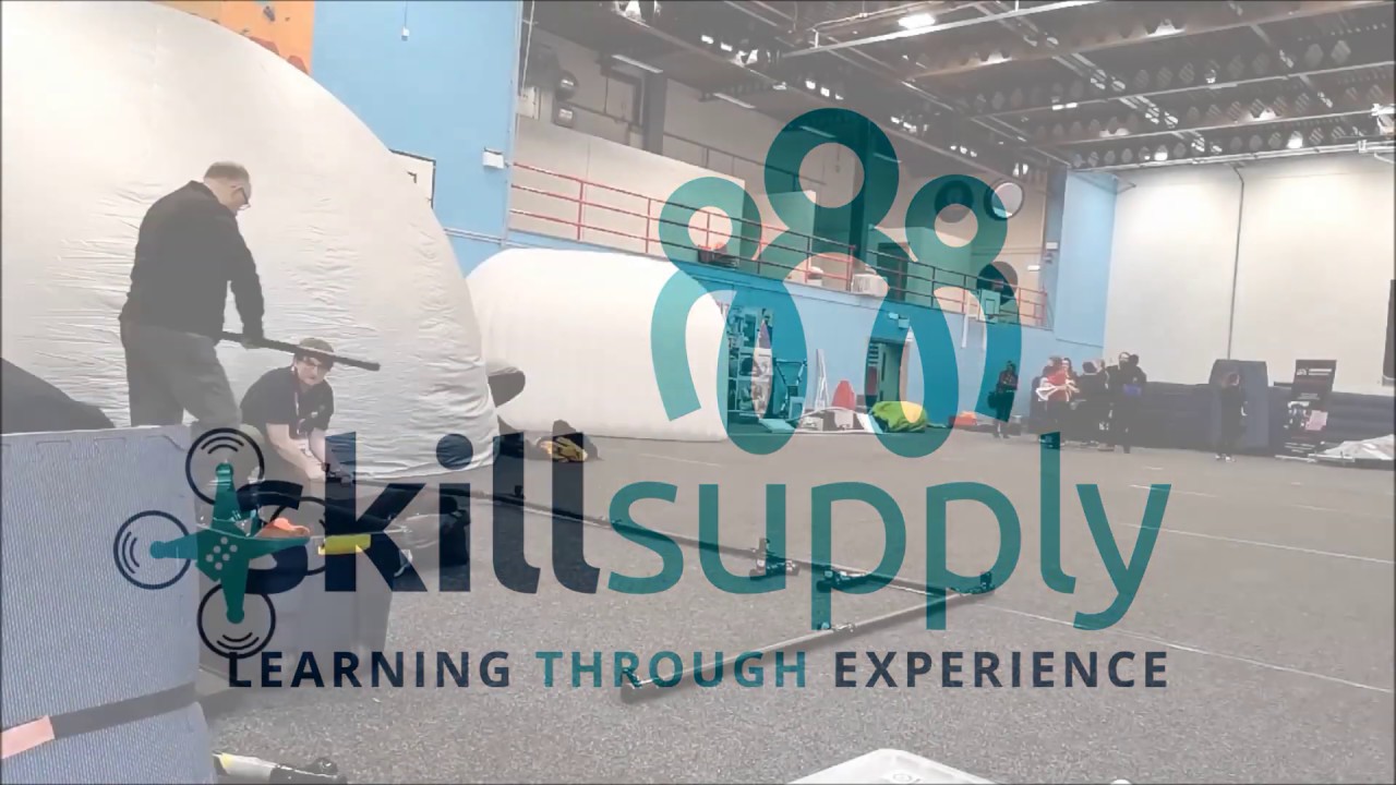 Setting up for Drone coding at an event - YouTube