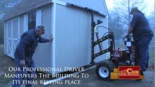Example of a Building Delivery - Cook Portable Warehouses