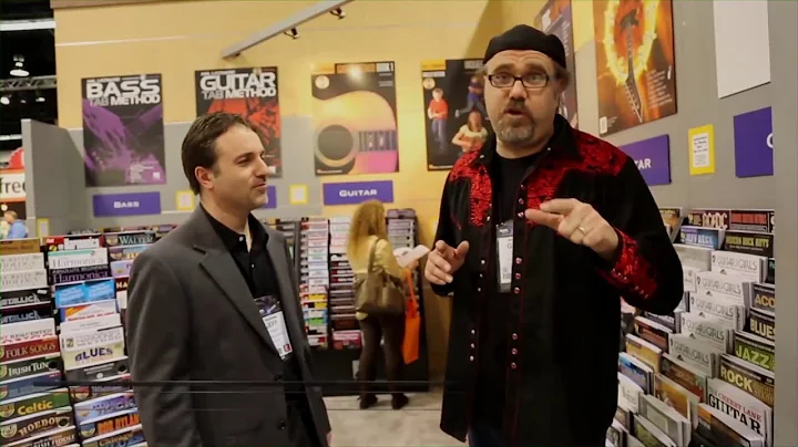 Hal Leonard's Jeff Schroedl & Greg Koch    NAMM 2013