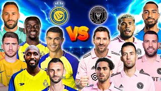 2023 Al Nassr 🆚 2023 Inter Miami 🔥 (Ronaldo, Messi, Mane, Busquets, Alba, Fofana)