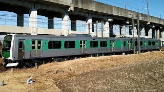 EV-E301系 ACCUM(パンタグラフ降下走行) 試運転電車 試9522M