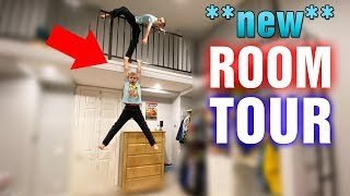 Room Makeover  We Added a CRAZY New Loft!!