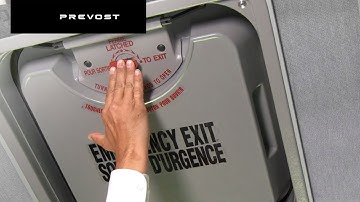 Prevost | Technical Institute: Emergency Roof Hatch Operation