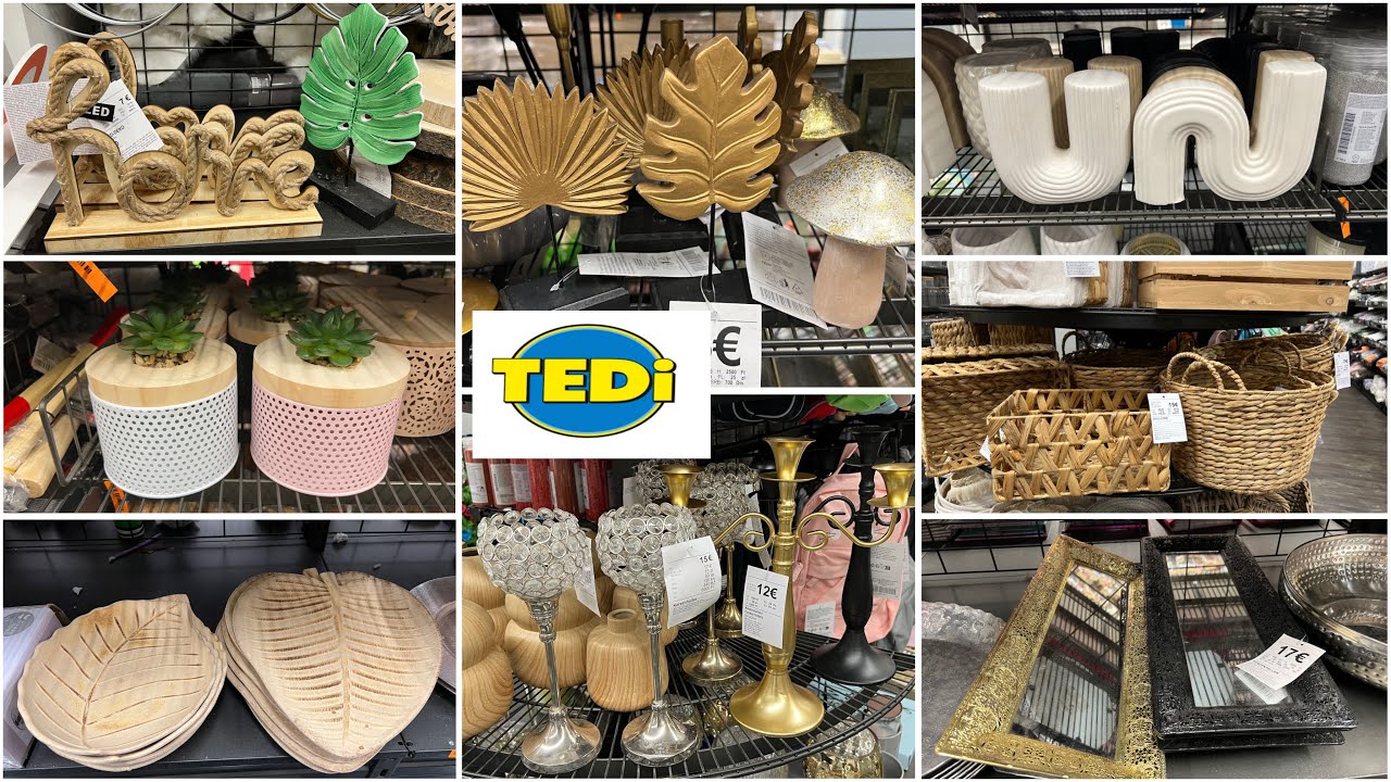 NOVEDADE TEDi😍🛒NUEVA COLECCIÓN DECORACIÓN/ALMACENAJE/CESTAS Y+ FEBRERO 2024/جديد تيدي ديكور وأكثر