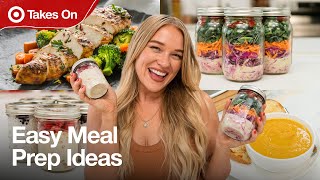 5 Simple Meal Hacks From Sheet Pan Dinners To Make Ahead Meals! Ft. Alix Traeger | Target Takes On