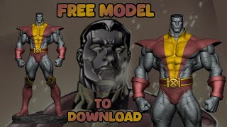 X-Men Colossus Fan Art| ZBrush Speedsculpting | Inspired by Jim Lee and Arthur Adams | No Sound