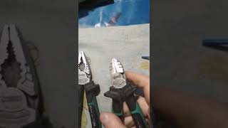 Отвертка с набором бит Wera 05136092001, Пассатижи 1212202, бокорезы 1212207