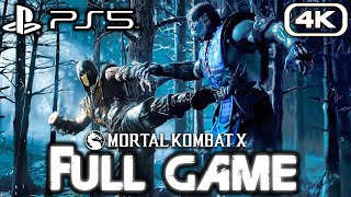 MORTAL KOMBAT X PS5 Gameplay Walkthrough STORY FULL GAME (4K 60FPS) No Commentary