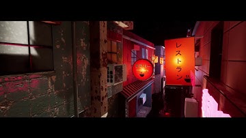 Tokyo Alleyway Showcase - Unreal Engine