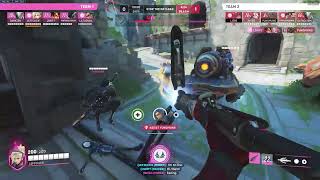 Solo Queue in GM! Overwatch 2 Mercy Gameplay