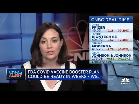 FDA expects to have preliminary booster plan next month