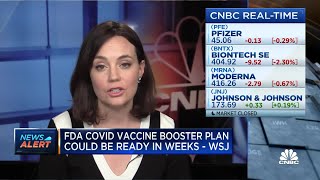 FDA expects to have preliminary booster plan next month