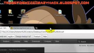 Como usar Client Hack ( Transformice Crazy Hack )