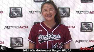 2022 Mila Gutierrez Committed College Of Mount Saint Vincent Softball Skills Video - Strikkers