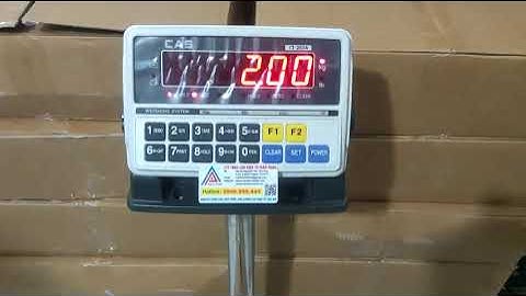 CÔNG TY CÂN ĐIỆN TỬ TOÀN THỊNH HƯỚNG DẪN CÂN BÀN CI200A