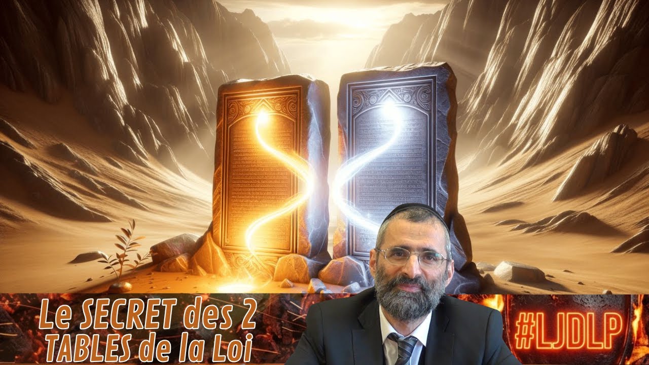 Le SECRET des deux TABLES de la Loi - #LJDLP - Rav Ron Chaya